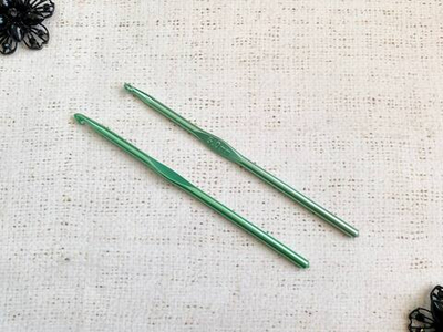 Крючок вязальный алюминий 5 мм