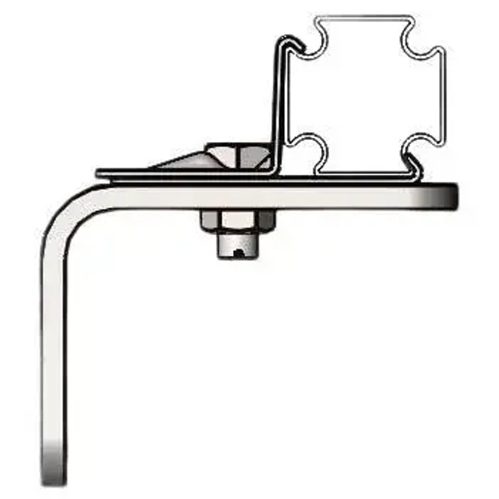 Комплект одинарных креплений 5шт Хоммет ХОММЕТ9030002 (TECEprofil)