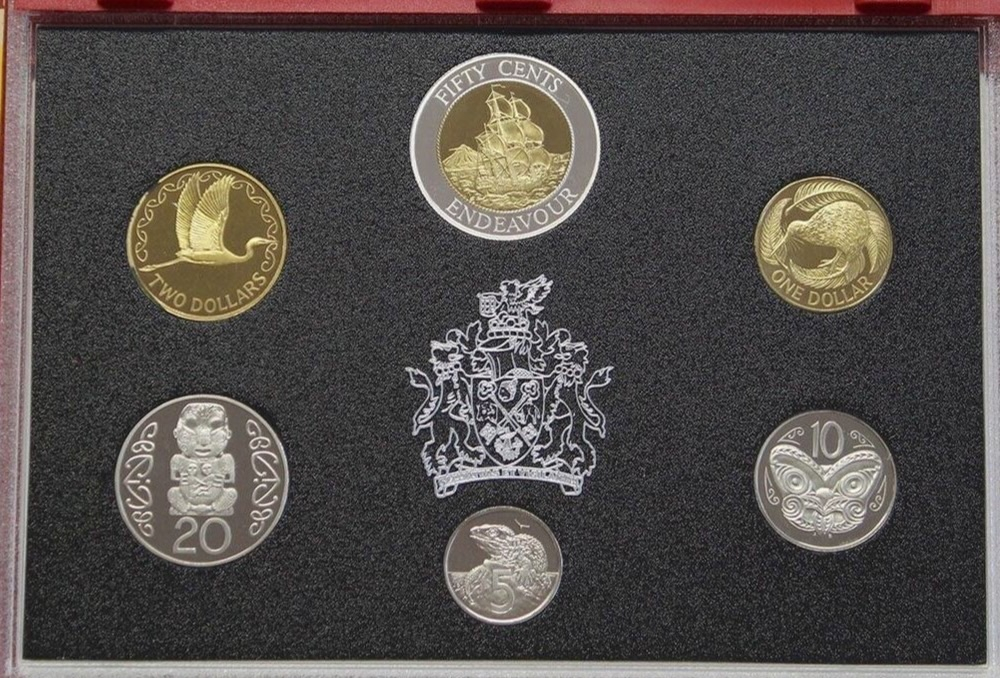 НОВАЯ ЗЕЛАНДИЯ, 1994, НАБОР ИЗ 6 МОНЕТ [PROOF SET]