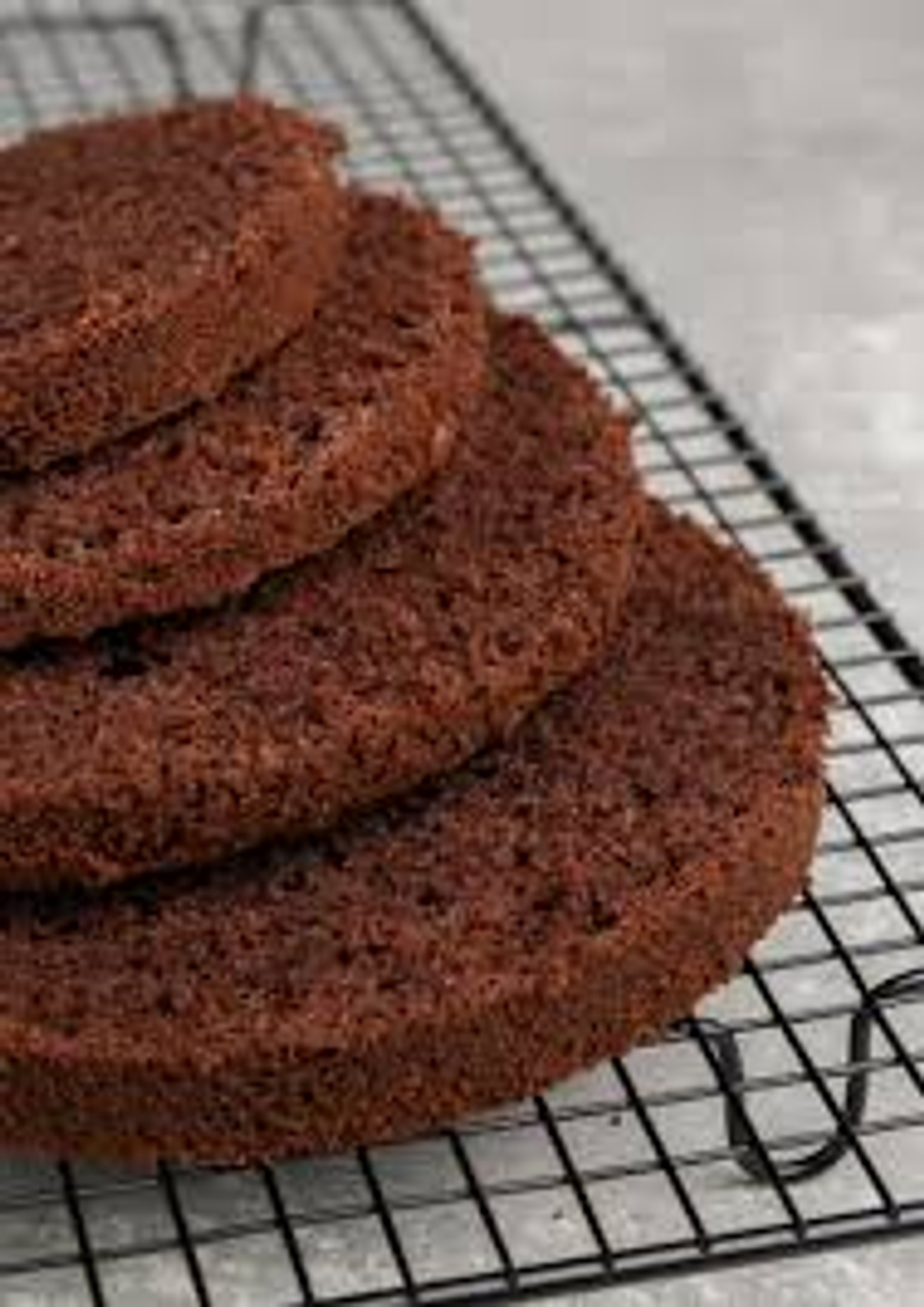 Бисквит шоколадный d-20 см, 1 шт