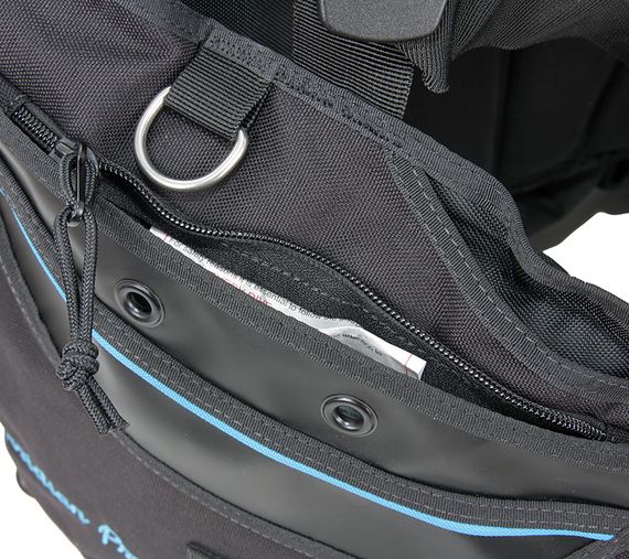 Жилет-компенсатор BCD FanDiver Меридиан Про черный/синий