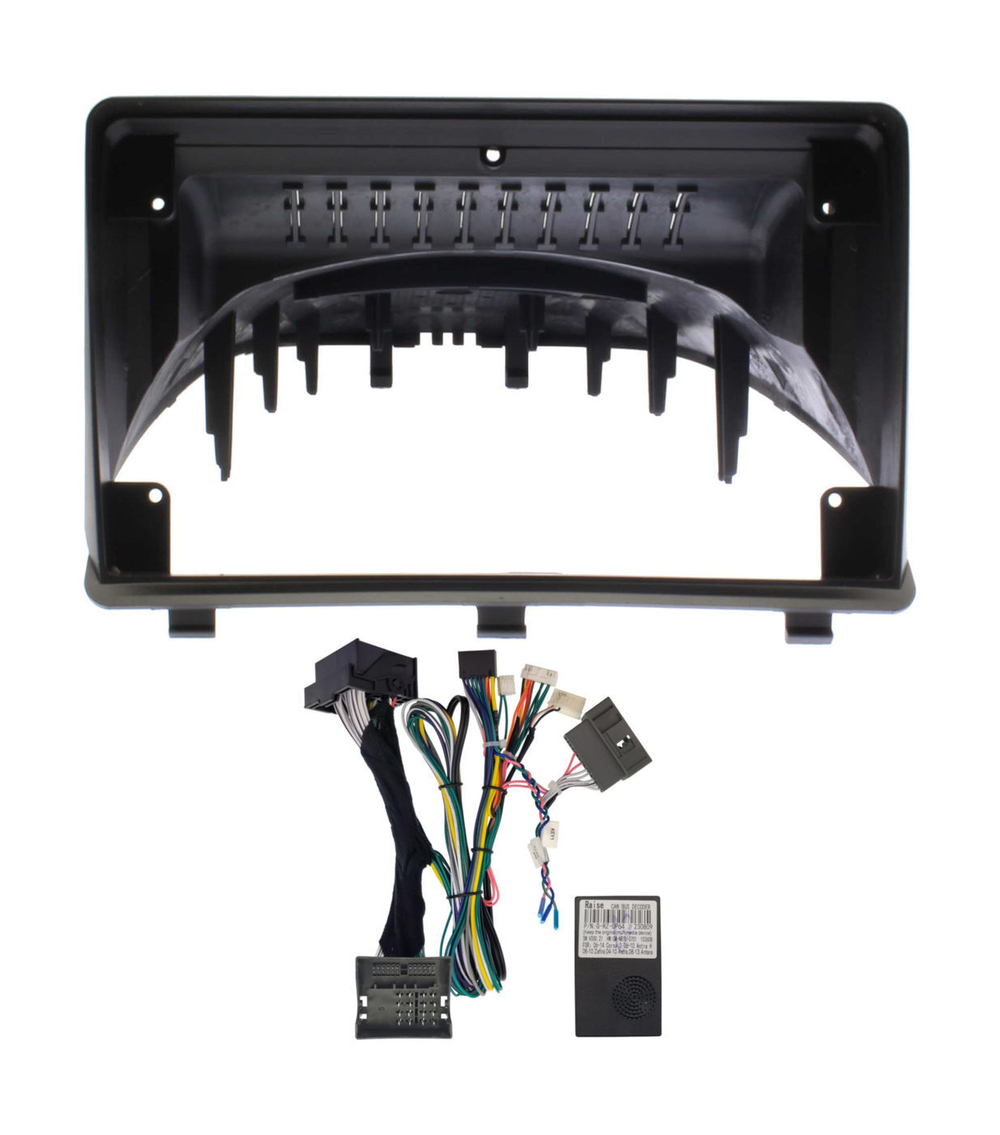 Магнитола для Opel Antara 2006-2015 (перенос БК вниз, черная) - Teyes CC3-2K-360 на Android 10, 2K QLED, 6Гб+128Гб, CarPlay, 4G SIM-слот, 4 камеры в комплекте