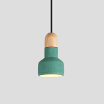 Подвесной дизайнерский светильник  QIE BAMBOO by Bentu Design (зеленый)