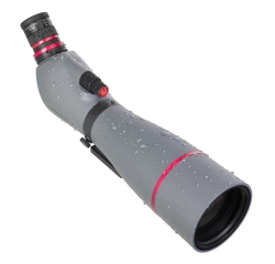 Зрительная труба Levenhuk New Blaze PLUS 80 крупным планом c каплями воды