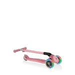 Самокат Globber Primo Foldable Plus Lights светло-розовый