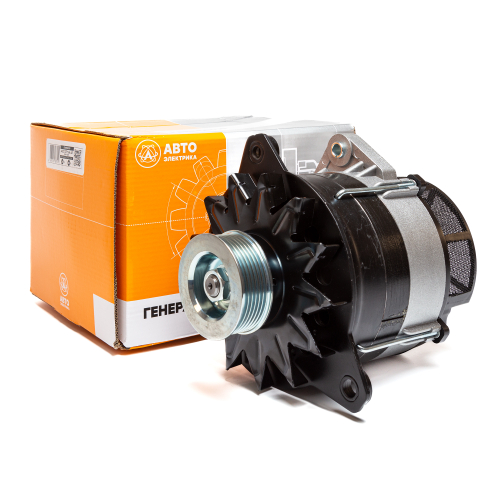 Генератор, РОСТСЕЛЬМАШ, дв. ЯМЗ, 28 В, 80 А, поликлиновый, (ан. 3152.3771-10)