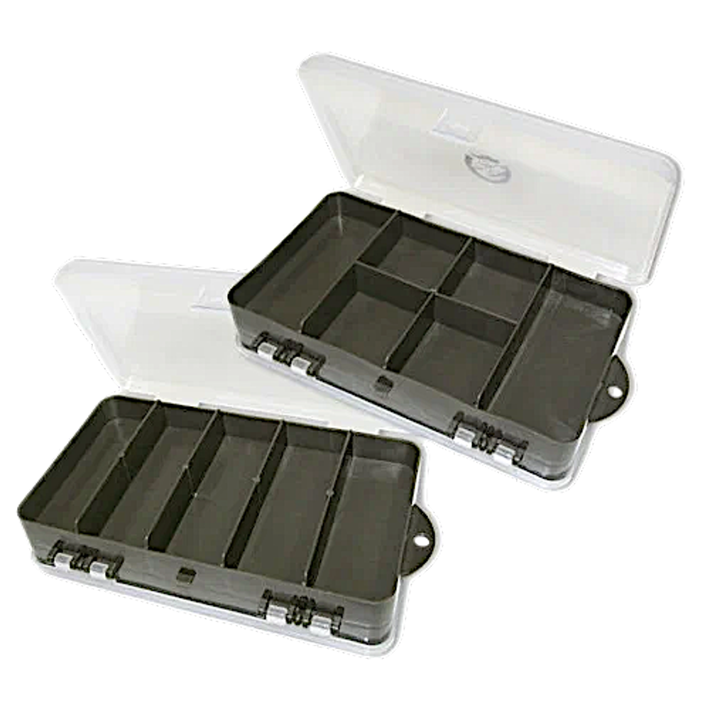 Коробка Три Кита TK-32 Двухсторонняя Зелёная 6+5отд. 190x112x50мм 003.0826