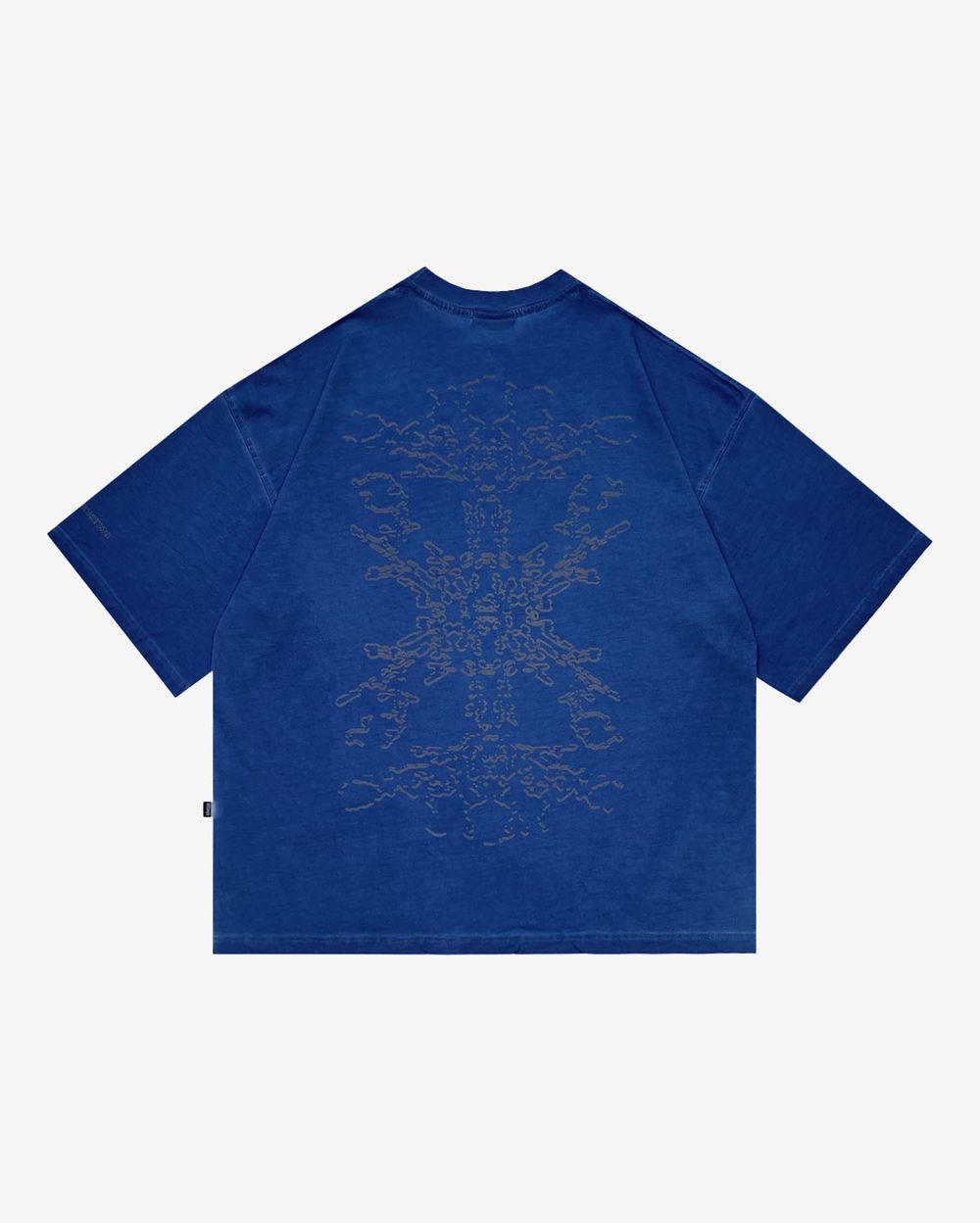 Футболка Issaya Fractal Blue Garment Dyed