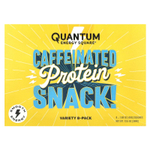 Quantum Energy Square, Протеиновый снек с кофеином, разнообразные, 8 квадратов, 48 г (1,69 унции)