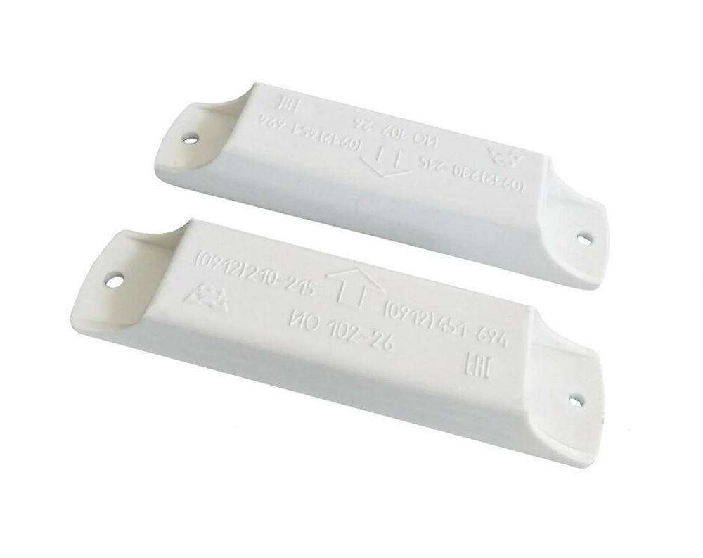 ИО 102-26 исп.01 Извещатель охранный магнитоконтактный пластмассовый, белый, внутренний разъем