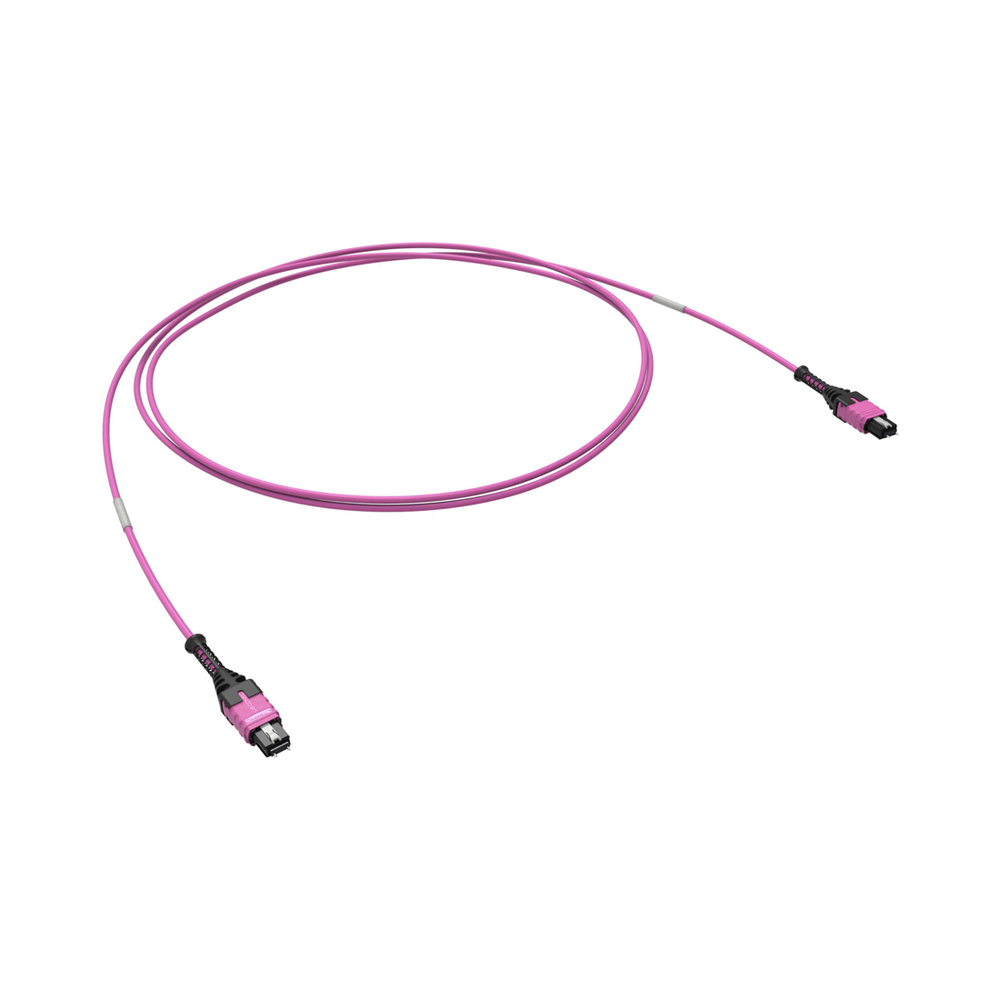 Оптическая соединительная сборка 12ОВ 50/125 OM4, 1xMTP PRO(12)/1xMTP PRO(12), 25м