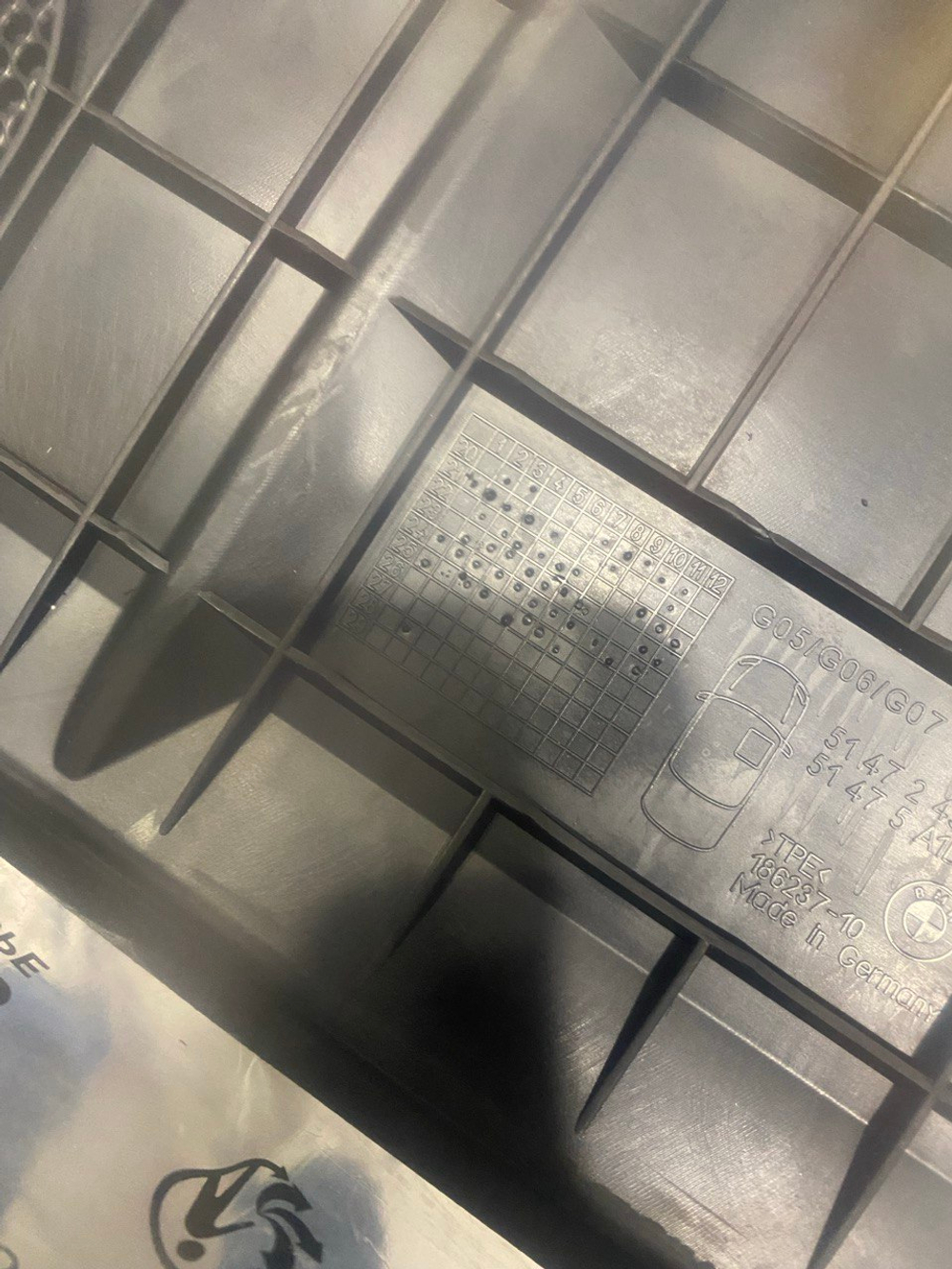 Коврики BMW X5 G05 /X6 G06 /X7 G07 /XM G09 передние (2 шт)