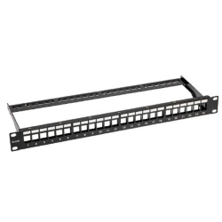 Патч-панель Rexant (02-0053) Панель коммутационная наборная 19", 1U, 24 порта, UTP