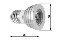Лампа RGB с пультом 3W R50 E27 S
