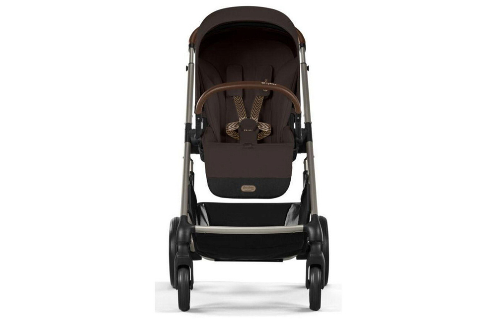 Коляска 2 в 1 Cybex Balios S Lux TPE 2025 (с дождевиками), Chocolate Brown