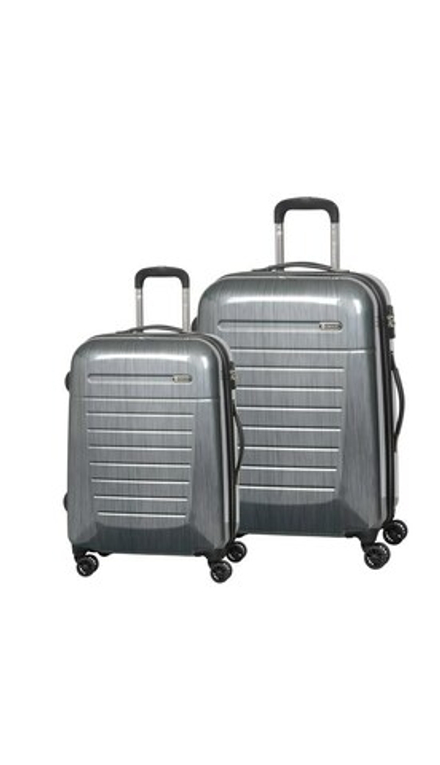 Чемодан TORONTO Серебристый  L