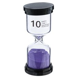 GAEM Часы песочные (10 мин.), L4,5 W4,5 H10,5 см, 5в.