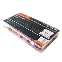 WDK-214067 Набор медных шайб, 15 типоразмера, 150 шт.