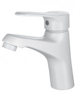 Смеситель для раковины WONZON & WOGHAND, Белый матовый (WW-A40212-MW)