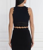 Топ Patrizia Pepe - черный(8K0173 K171)