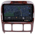 Магнитола для Mercedes-Benz S (W220) 1998-2005 - Carmedia OL-9952 QLed+2K, Android 13, UIS7870 (DUDU7), CarPlay, SIM-слот