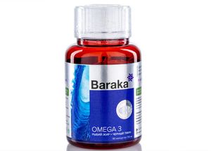 РЫБИЙ ЖИР И ЧЕРНЫЙ ТМИН В КАПСУЛАХ. БАРАКА (Baraka)