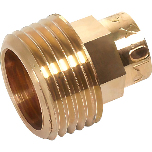 Соединитель переходной Sanha бронзовый пайка-резьба НР 22х3/4", тип 4243G, 142432234