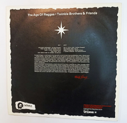Винтажная виниловая пластинка LP Twinkle Brothers and Various The Age Of Reggae (Польша 1990)