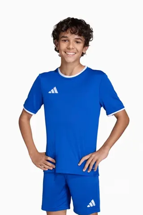 Футболка adidas Entrada 26 Junior - синий