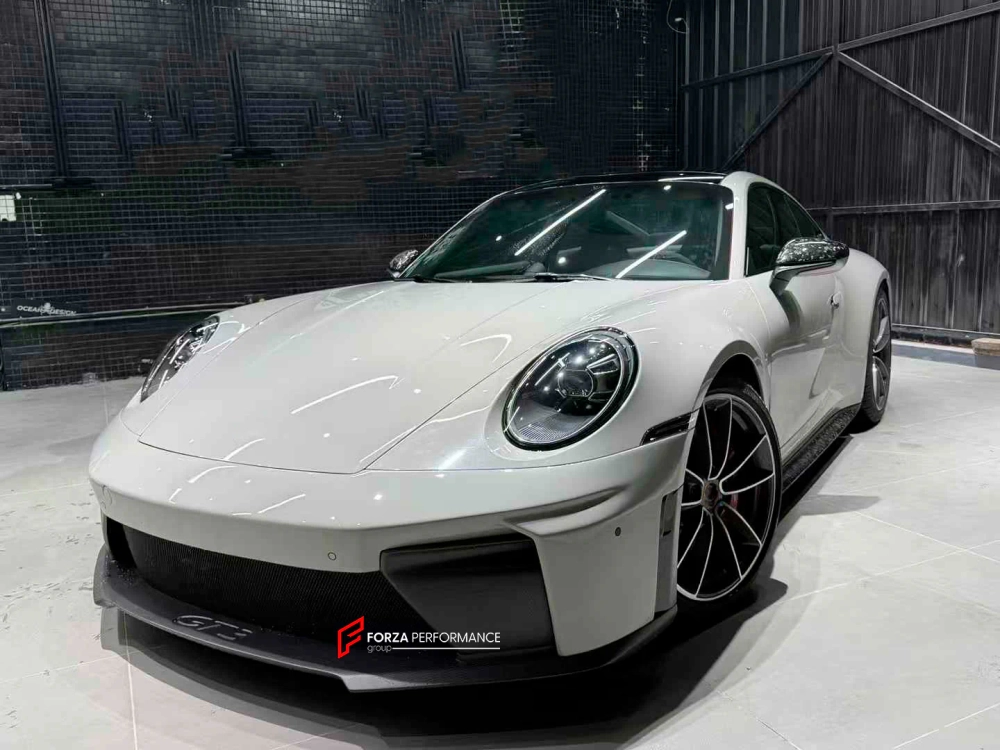 Карбоновый обвес переделка в стиле 992.2 GT3 TOURING для PORSCHE 911 992.1 CARRERA S 2019–2023