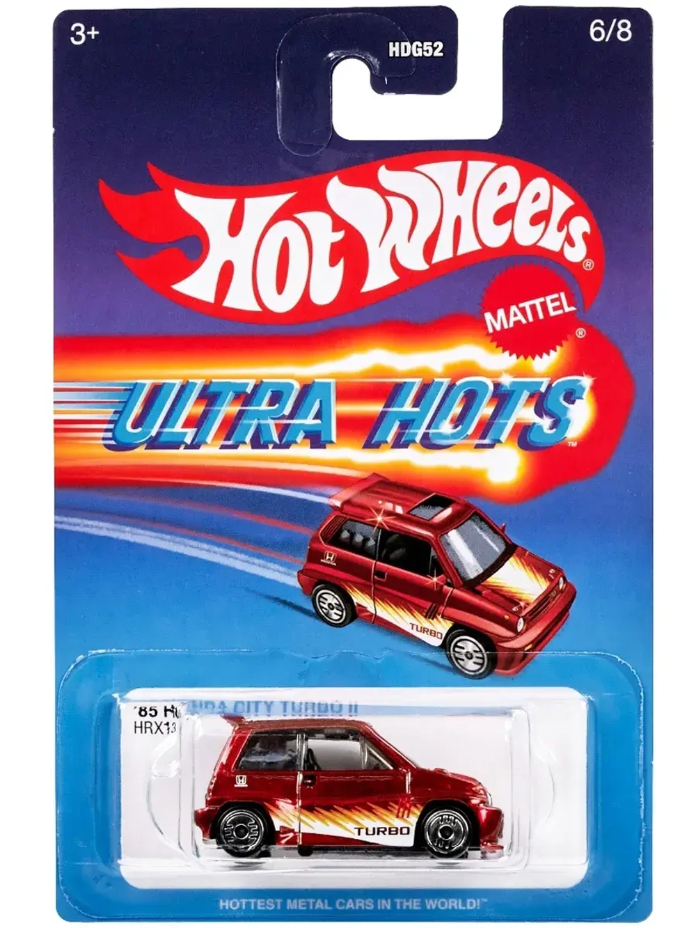 Машинка Хот Вилс 1985 Honda City Turbo 2 HDG52 HRX13