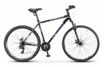 Велосипед 27.5" Stels Navigator-700 MD р.19" Чёрный/Белый