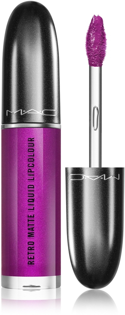 MAC Cosmetics Retro Matte Liquid Lipcolour - Матовая помада с металлическим эффектом, 5 ml