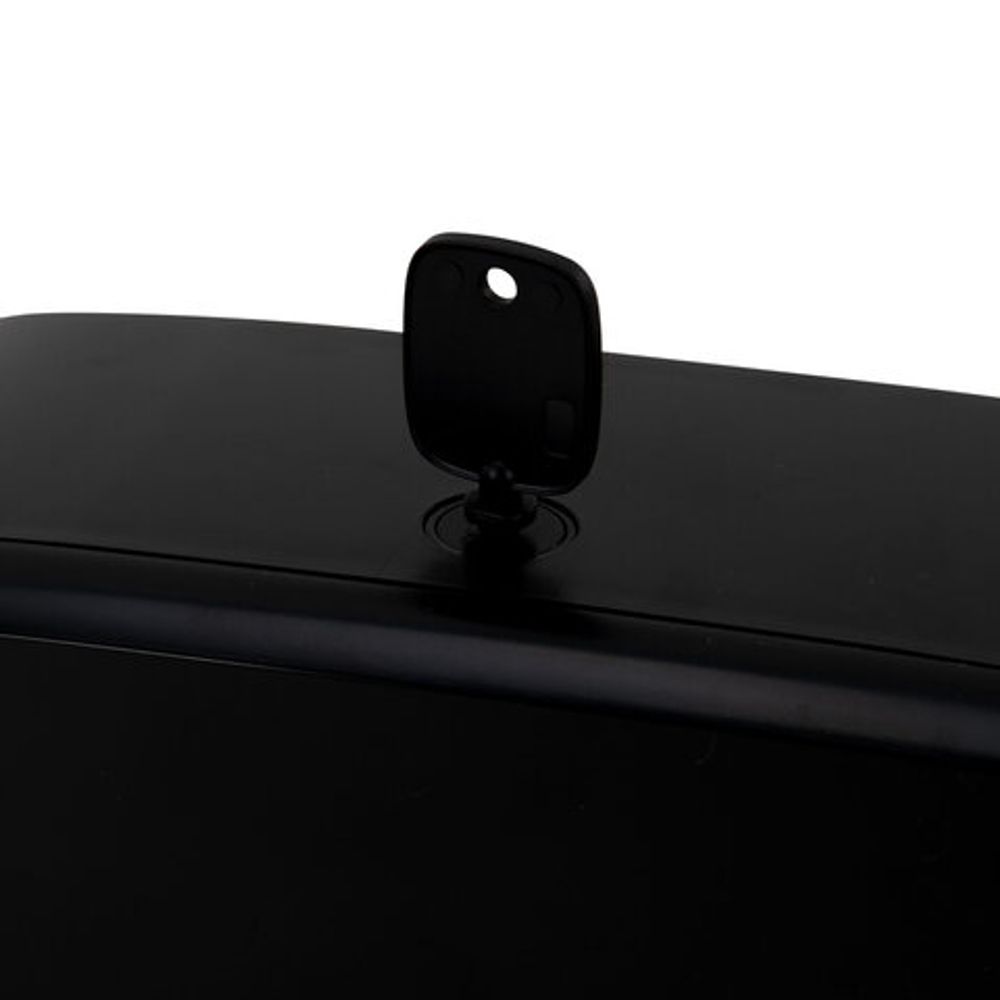 Диспенсер для полотенец LAIMA PROFESSIONAL PREMIUM BLACK (Система H2), Z-сложения, черный, ABS-пластик, 609522