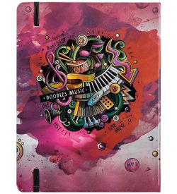 BM-01/3 Блокнот бол. «Звуки музыки» (3D твердая обложка)