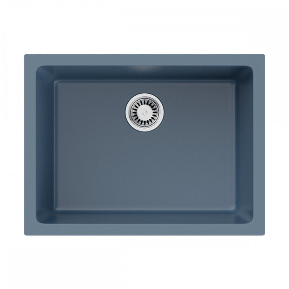 Кухонная мойка Omoikiri Okinoshima 61-U/I-SB Natceramic/smoky blue