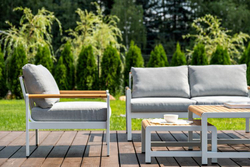 Кресло из алюминия MAYA белый