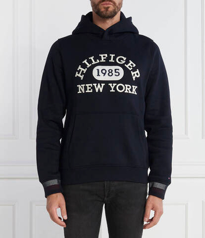 Худи MONOTYPE COLLEGIATE HOODIE Tommy Hilfiger - темно-синий(MW0MW32682)