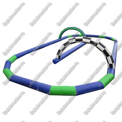 Надувная трасса "Спортивная зона", 18*10*2,5 м