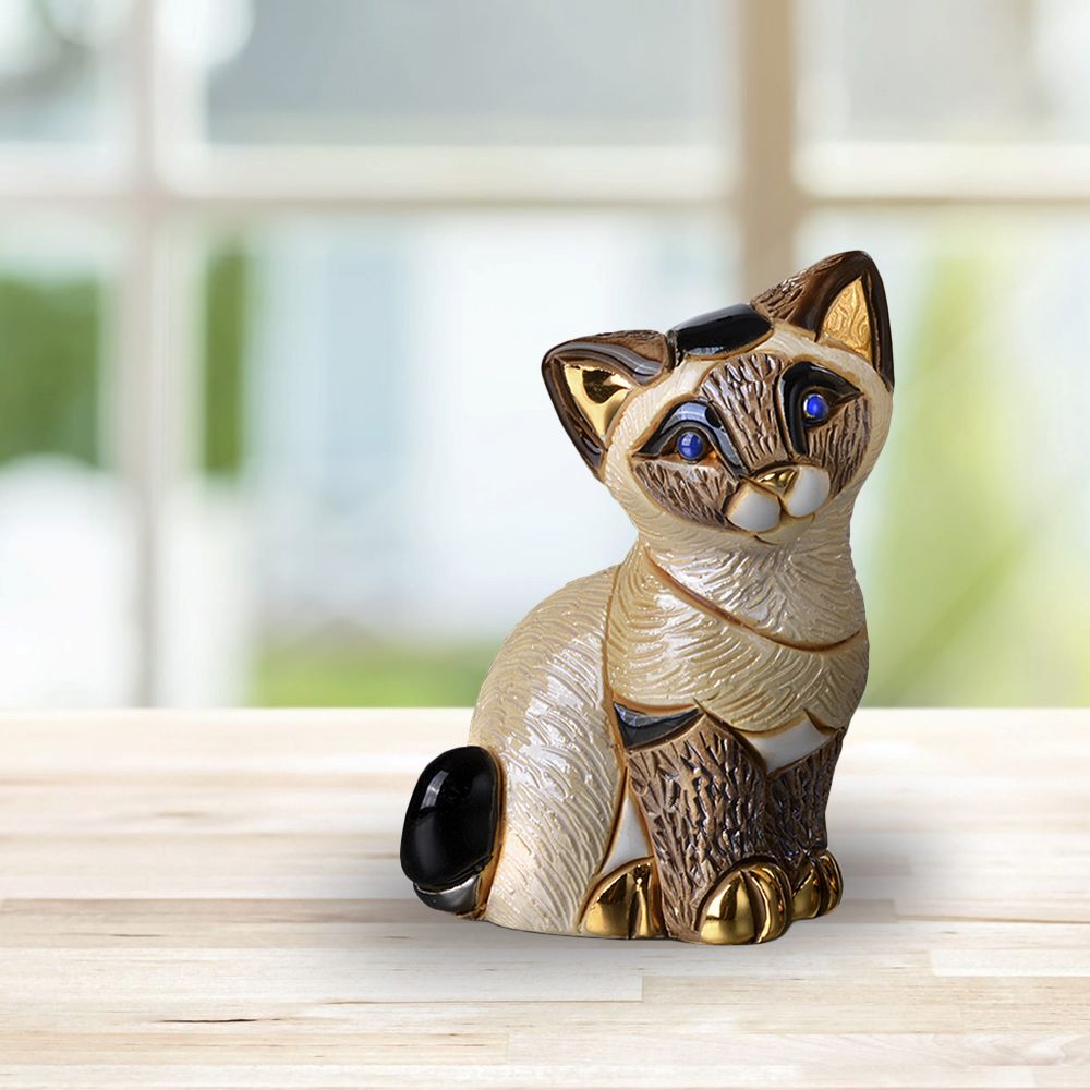 De Rosa Rinconada Статуэтка "Сиамский котёнок"