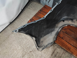 Бампер задний Skoda Rapid 2 20-нв Б/У Оригинал 60U807421D