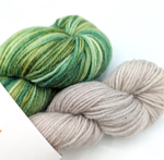 Носочная пряжа, набор, цвет "Листва"