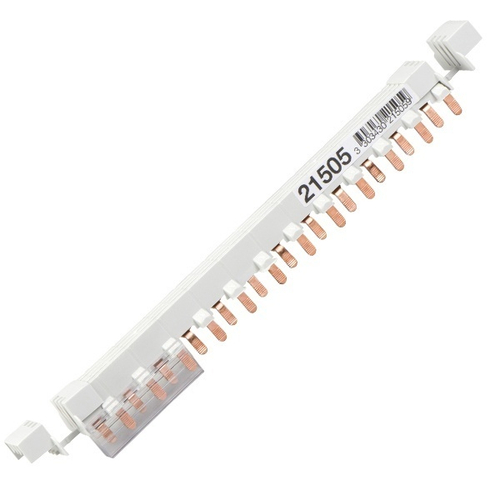 Гребенчатая шина 3P+N (NL1NL2NL3..) 12 модулей шаг 9мм 80А разрезаемая Acti9 Schneider Electric 21505