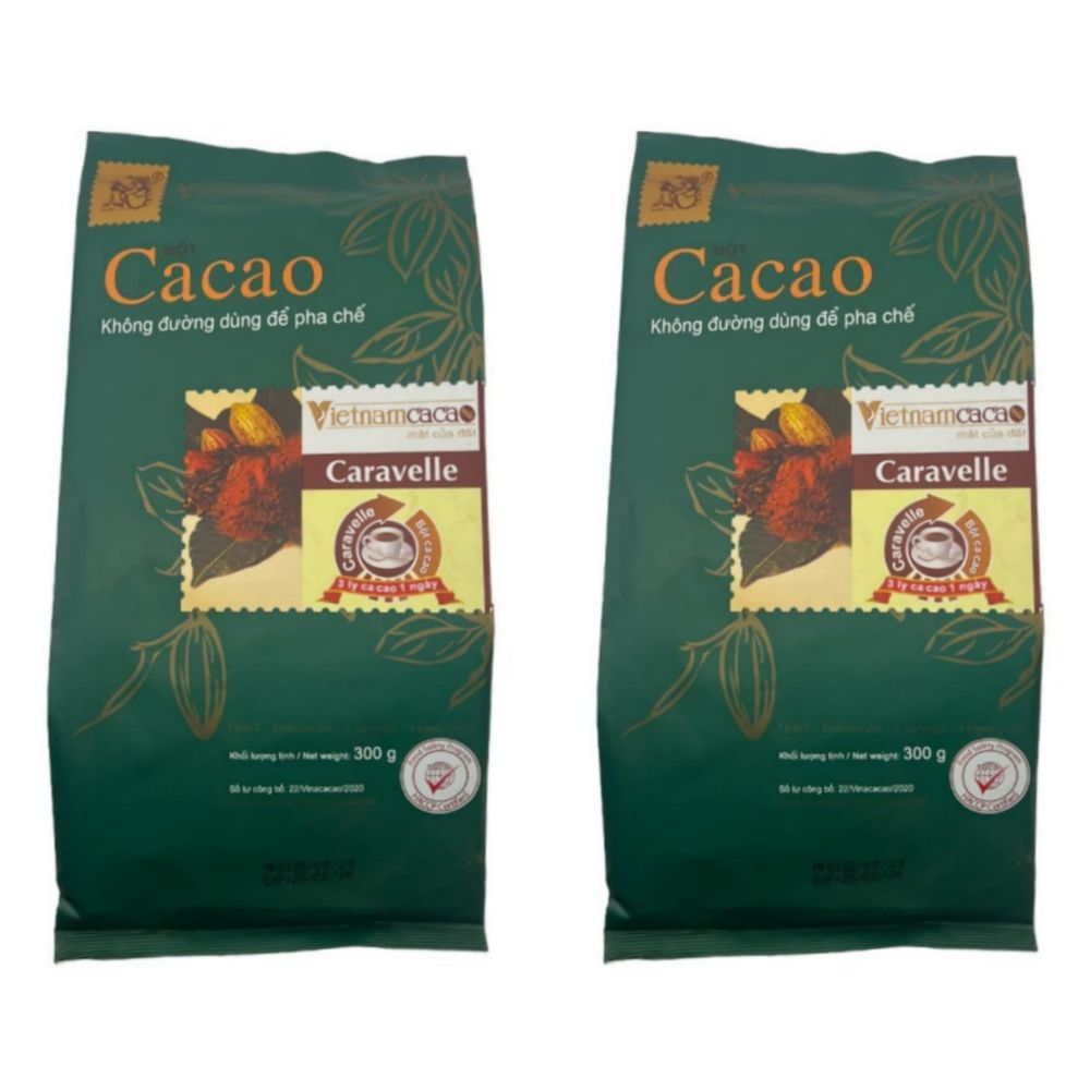 Какао Vietnamcacao с ароматом ванили 300 г, 2 шт