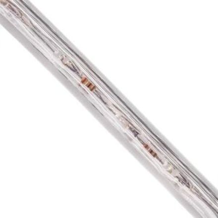 Дюралайт LED, постоянное свечение (2W) - ТЕПЛЫЙ БЕЛЫЙ, 24 LED/м Ø10мм, бухта 100м