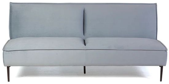 Диван-кровать ЭСТЕ, велюр, трехместный, прямой, клик-кляк без подлокотников