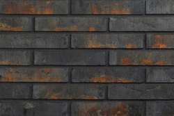 Облицовочная плитка Wandermode Armschwung Schwarzes Feuer AP090DF, 250х50 мм