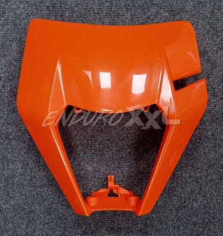 Пластик под фару (маска) (KTM 16-18/GR8 до 24/Avantis) оранжевый