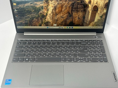 Ноутбук Lenovo ThinkBook 15 Gen 2 (20VE0051RU) 15.6"/Intel Core i5-1135G7/RAM 8 GB/SSD 512 GB/Intel Iris Xe/1920x1080/IPS/Windows 11/Подсветка кл-ры:LED/серый. Состояние: Уценка/царапина на матрице