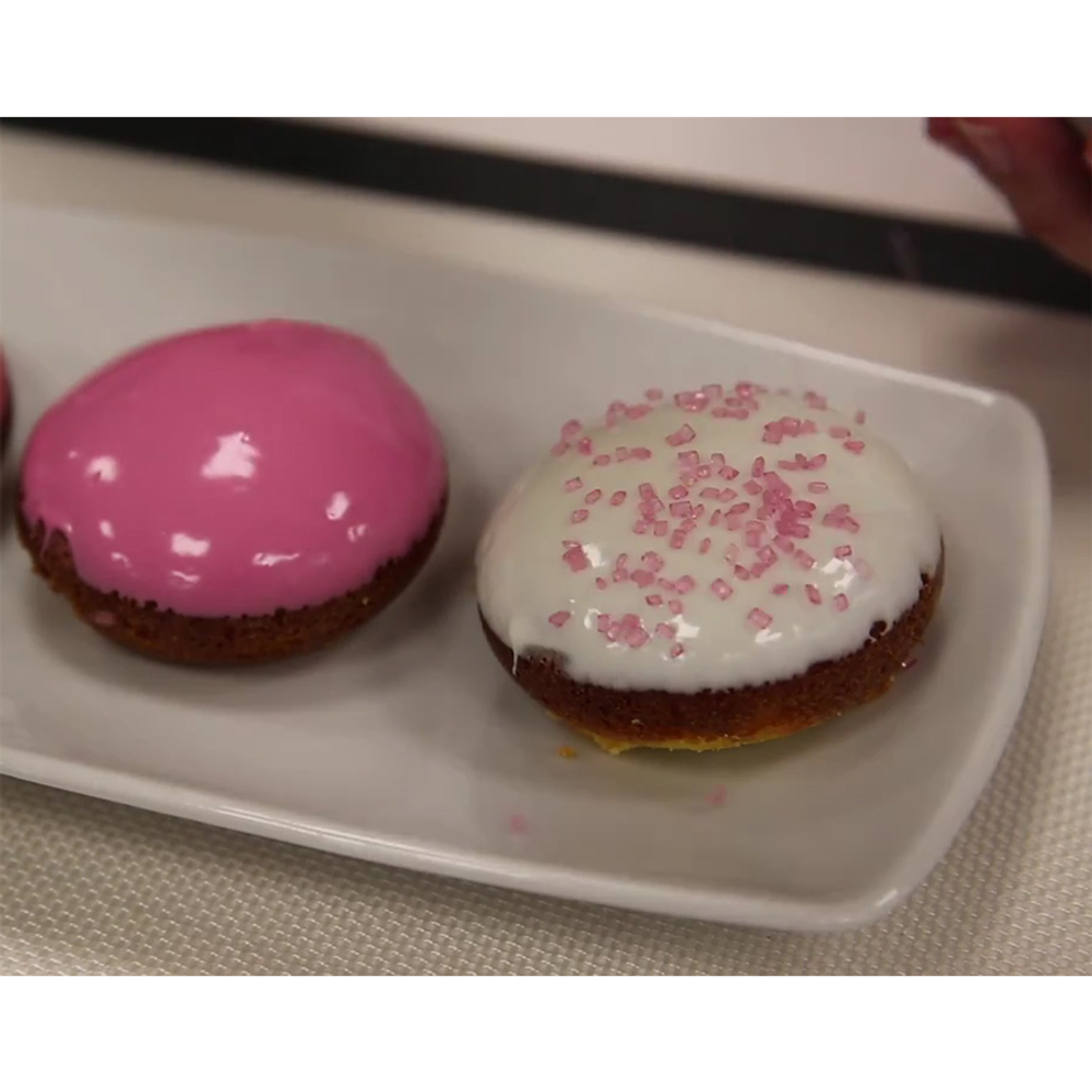 Форма для приготовления пирожных Mini Goccia 17x30см силиконовая Silikomart